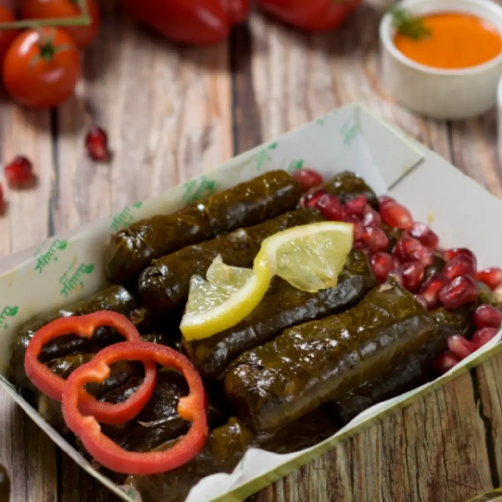 ورق عنب بدبس الرمان - وسط